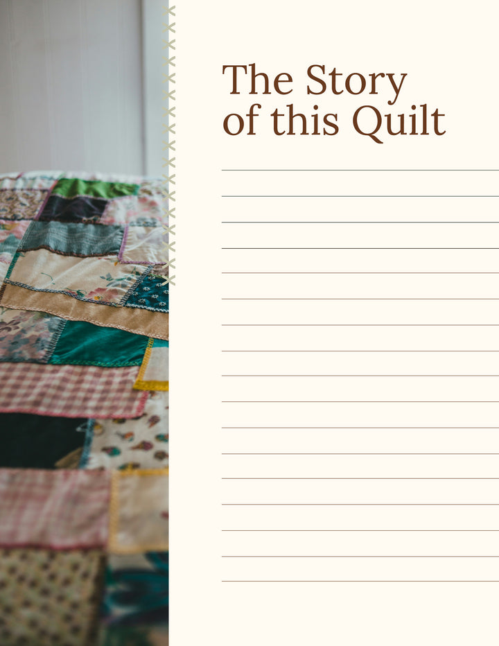The Quilt Keepsake Book